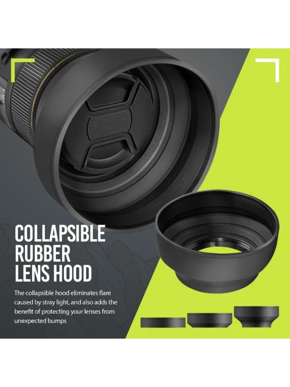 Ultra Deluxe 7pc Lens Kit with Filters, Wide Angle & Telephoto for DSLR Cameras